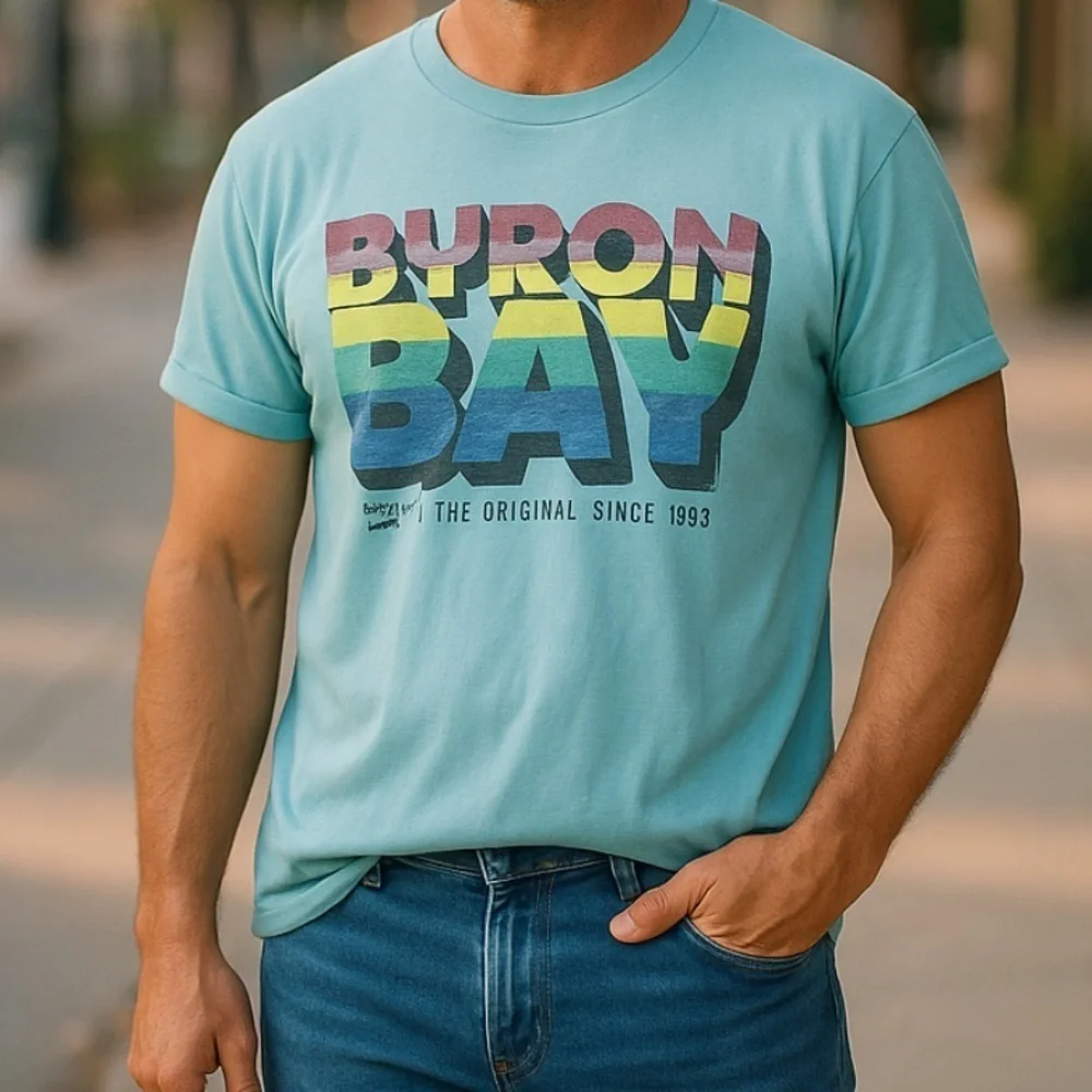 Golden Breed Byron Bay surf shop tee xl